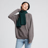 Signature Ribbed Cashmere Scarf