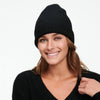 Signature Ribbed Cashmere Beanie