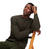 Ribbed Crewneck Sweater