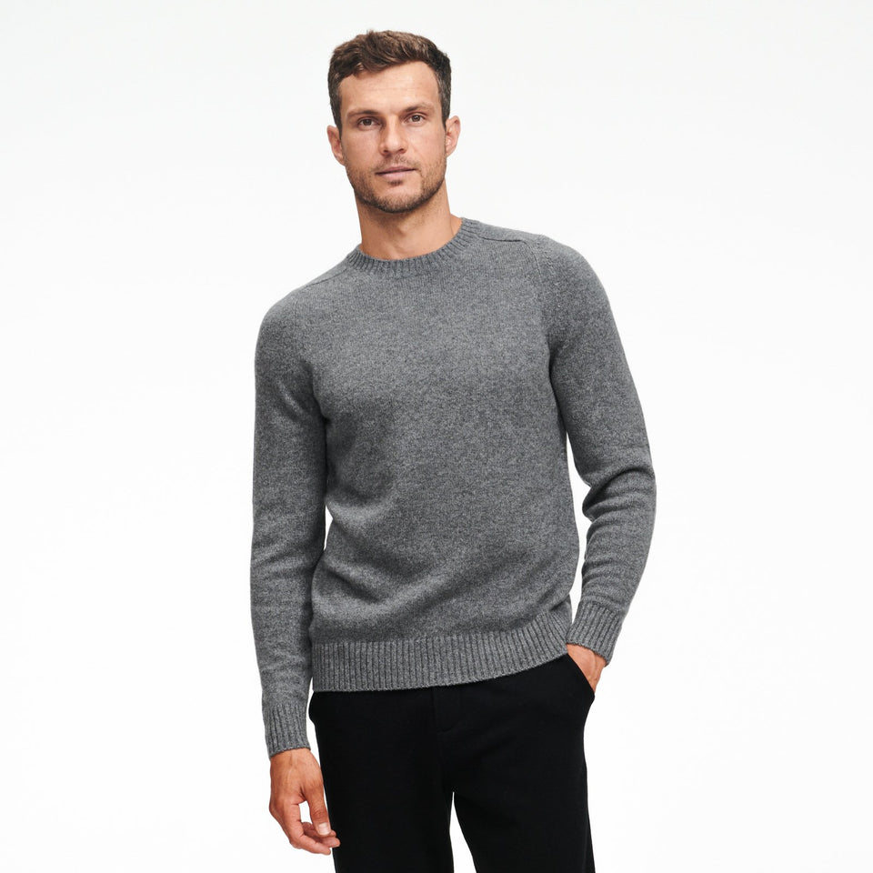 Recycled Cashmere Crewneck Sweater