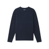 Cashmere Waffle Crewneck Sweater