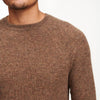 Cashmere Waffle Crewneck Sweater