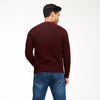 Cashmere Waffle Crewneck Sweater