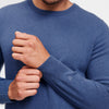 The Essential $75 Cashmere Sweater Mens Blue Horizon