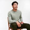 The Essential $75 Cashmere Sweater Mens Frost Green