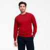 The Essential $75 Cashmere Sweater Mens Holly Red
