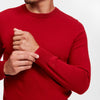 The Essential $75 Cashmere Sweater Mens Holly Red