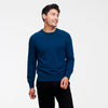 The Essential $75 Cashmere Sweater Mens Peacock Blue