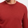 The Essential $75 Cashmere Sweater Mens Red Sangria