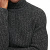 Marled Cashmere Turtleneck Sweater