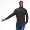 Marled Cashmere Turtleneck Sweater