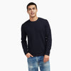 Café Cotton Cashmere Sweatshirt Navy