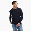 Café Cotton Cashmere Sweatshirt Navy