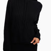 Cashmere Oversized Ribbed Hoodie