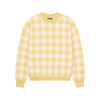 Gingham Cashmere Sweater