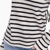 Cashmere Striped Crewneck