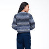 Alpaca-Blend Space Dye Crewneck Sweater