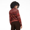 Alpaca-Blend Space Dye Crewneck Sweater