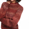 Alpaca-Blend Space Dye Crewneck Sweater