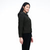 Wool Cashmere Cable Knit Quarter Zip Sweater