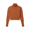 Cashmere Cropped Turtleneck