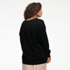 Cashmere Boyfriend Cardigan Black