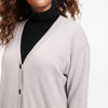Cashmere Boyfriend Cardigan Pale Gray