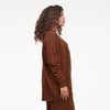Cashmere Boyfriend Cardigan Walnut Brown