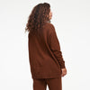 Cashmere Boyfriend Cardigan Walnut Brown