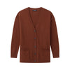 Cashmere Boyfriend Cardigan Walnut Brown