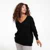 Cashmere Oversized V-Neck Sweater
