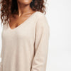 Cashmere Oversized V-Neck Sweater