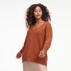 Cashmere Oversized V-Neck Sweater