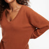Cashmere Oversized V-Neck Sweater