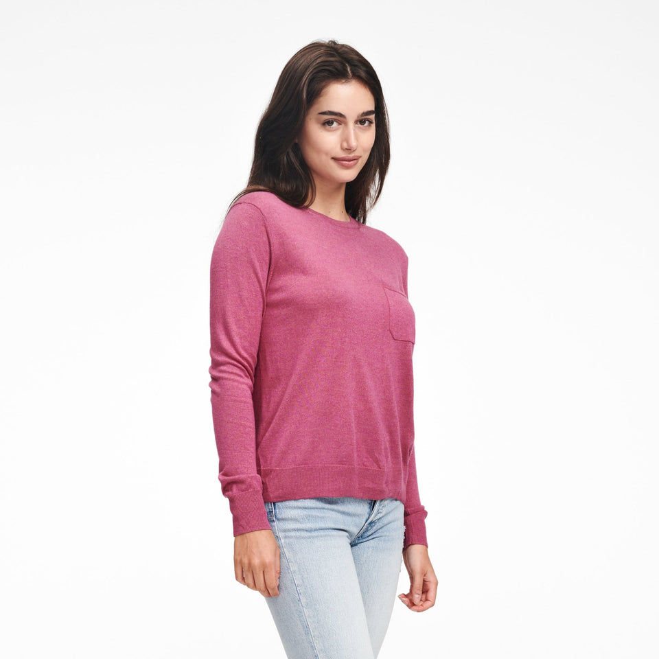 Lightweight Crewneck with Pocket