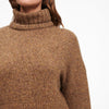 Marled Cashmere Turtleneck Sweater