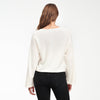 Cashmere Wide Sleeve V-Neck Sweater