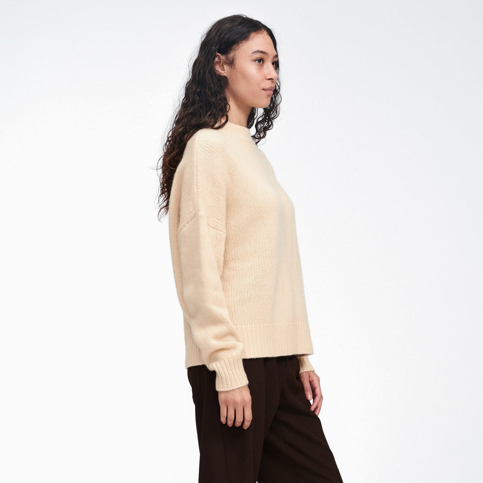 Cashmere Oversized Crewneck Sweater