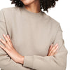 Cropped Fleece Sweatshirt