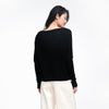 Cashmere Boatneck Sweater Black