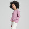 Cashmere Boatneck Sweater Purple Orchid